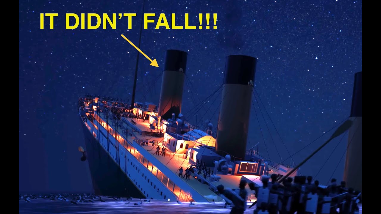 When did Titanic's 4th Funnel actually Fall?!?!