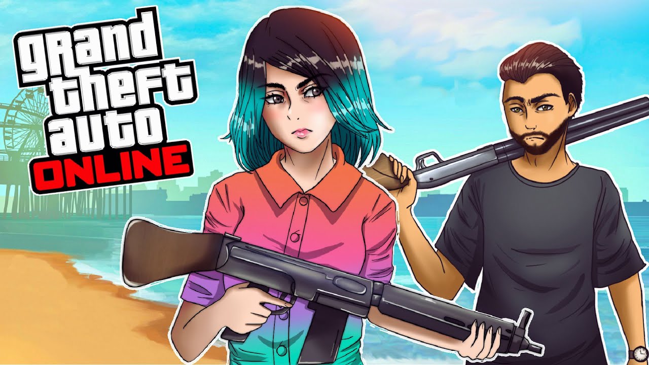JE DÉCOUVRE GTA ONLINE ! (ft. NicoBichoko)