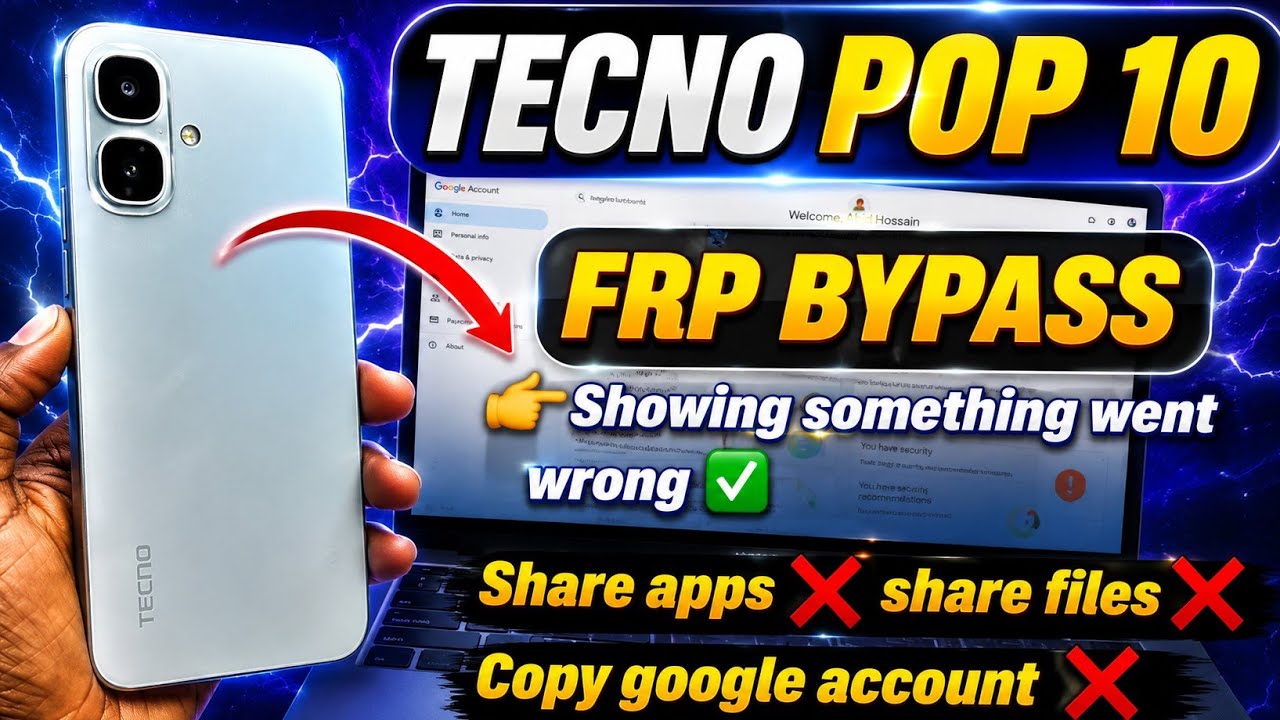 Tecno Pop 10 Stuck on Checking Info FIX 2026 | FRP Bypass Without PC