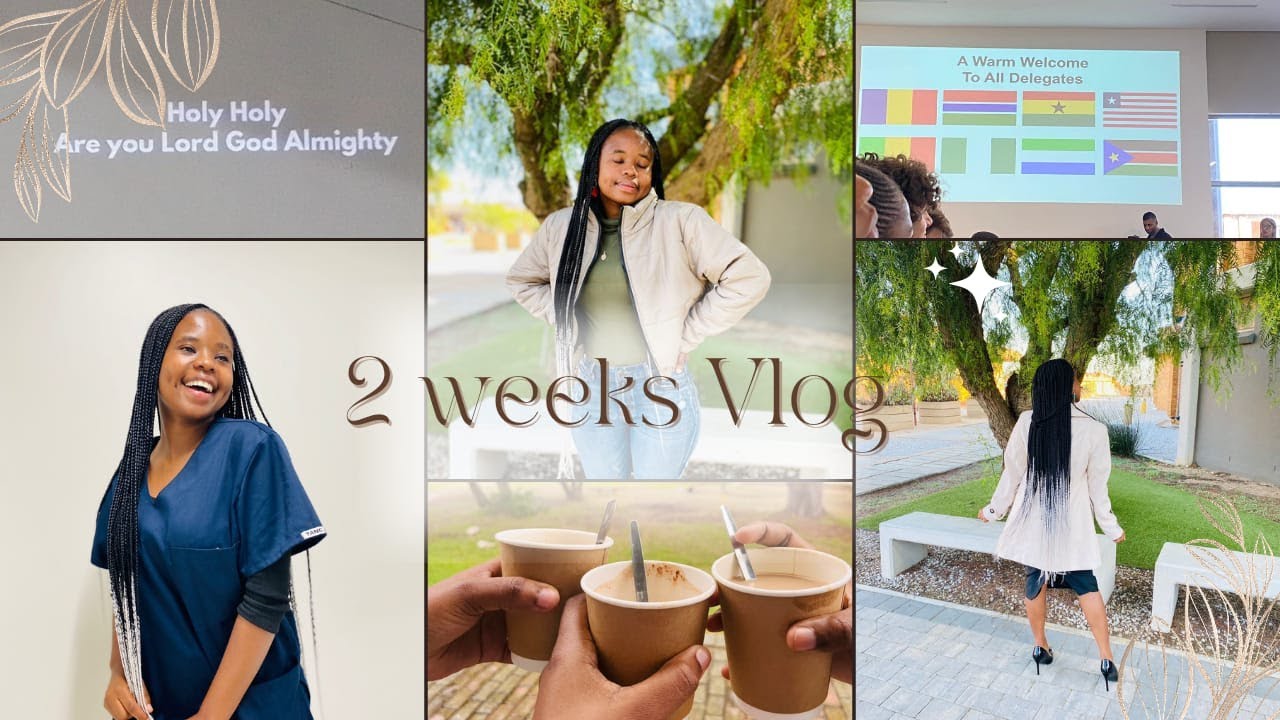 2 weeks vlog | Practicals | Shopping | Church | Mock Conference | NMU - MedSchool |Worship moment