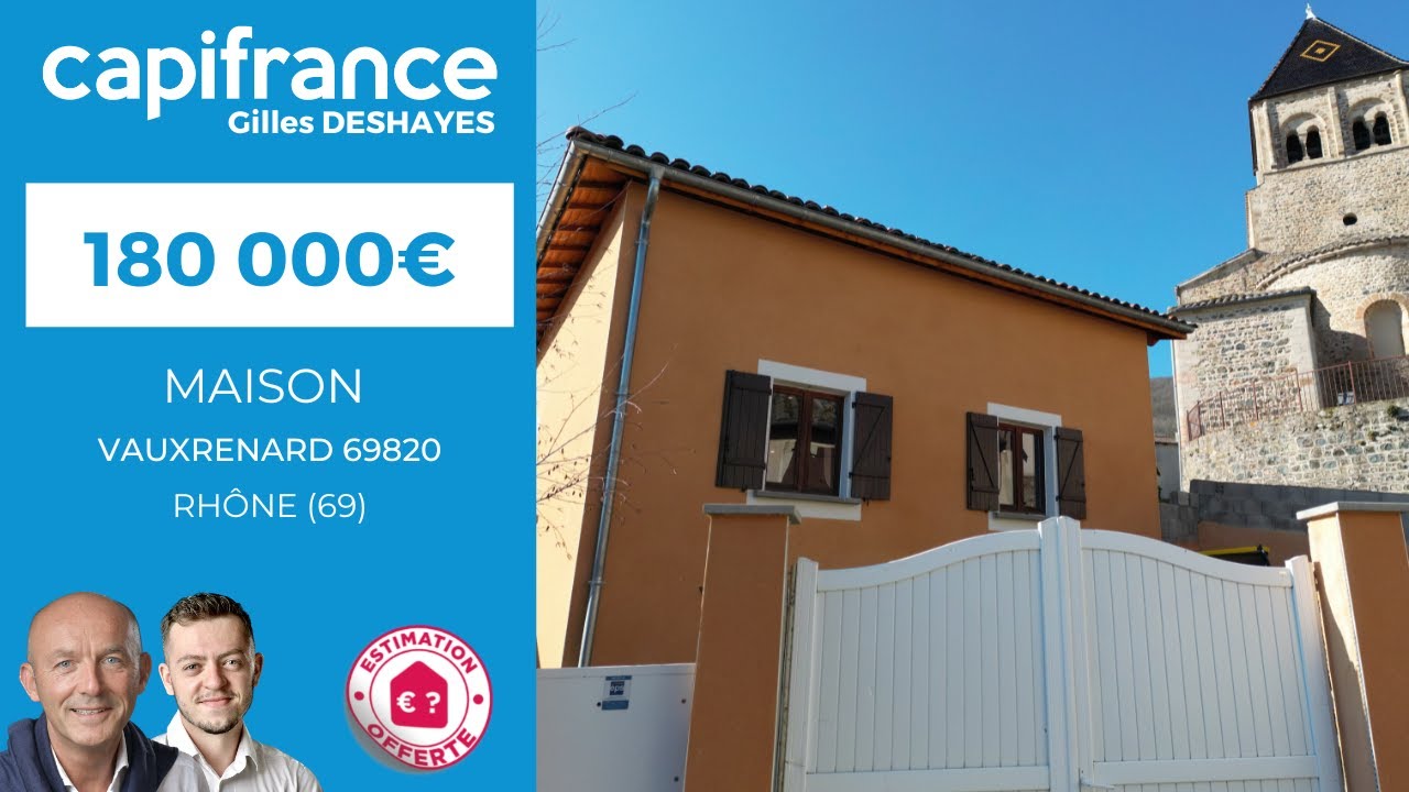 VENDU : Maison 93m2 | Vauxrenard | 69820