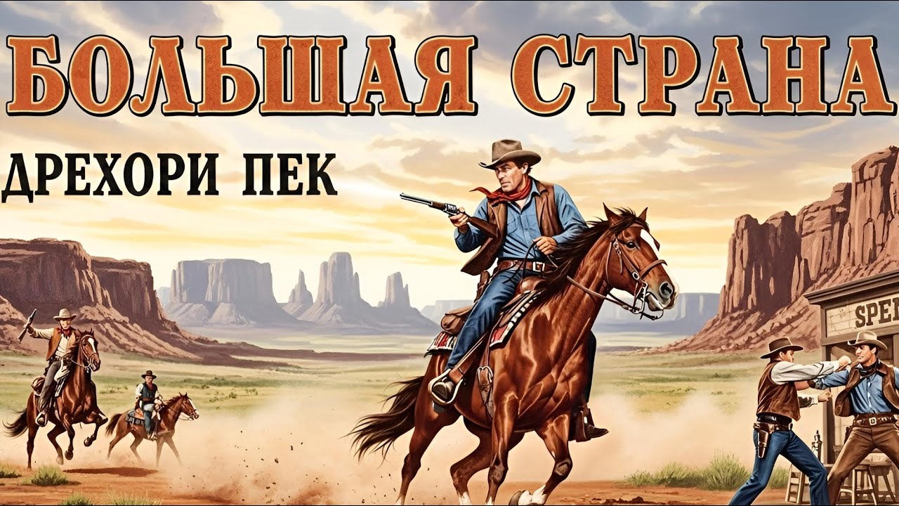 Грегори Пек | Лучший ковбойский фильм: «Большая страна» –