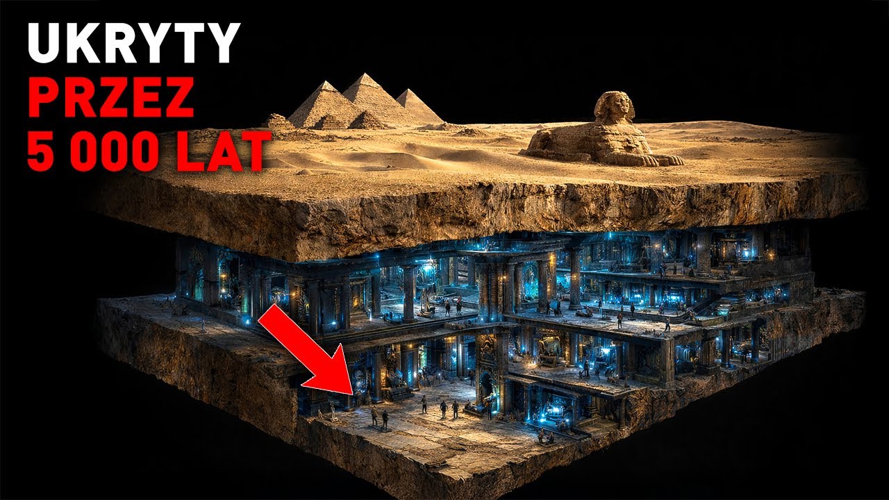 Nowe odkrycie dotyczące struktury pod piramidami zmienia historię!