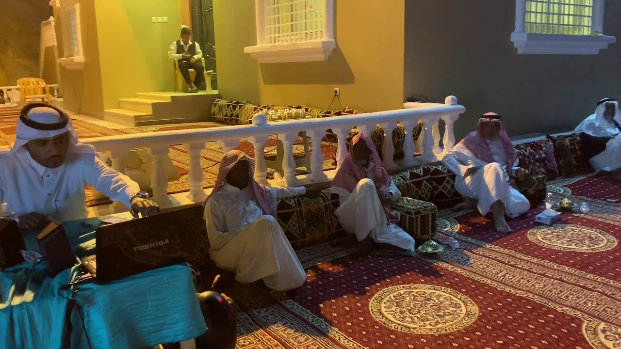 ضيافة محمد سلطان الشهري لزملائه في حيدعبس
