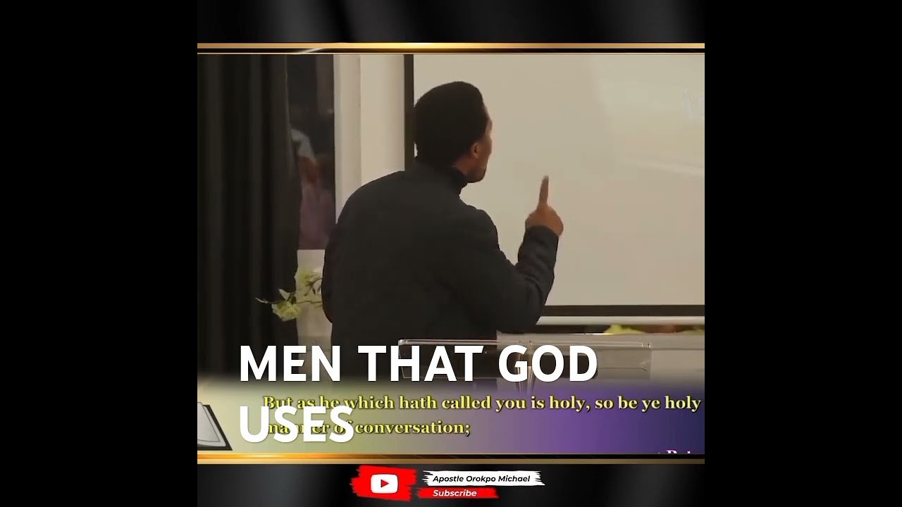 THE DEMAND OF PURITY #PURITY #HOLINESS #INIQUITY #apostlemikeorokpo