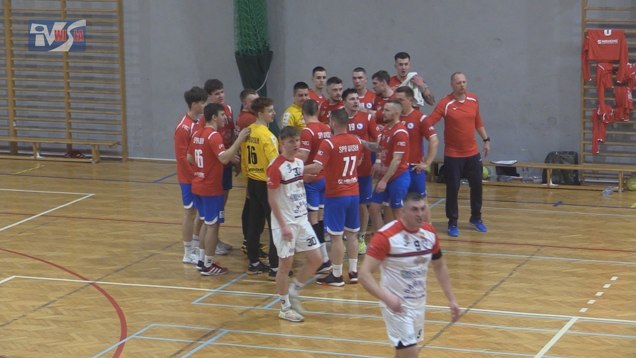 SPR WISŁA SANDOMIERZ - KS SZCZYPIORNIAK DĄBROWA BIAŁOSTOCKA 33:29 (16:15) - FRAGMENTY I KOMENTARZE