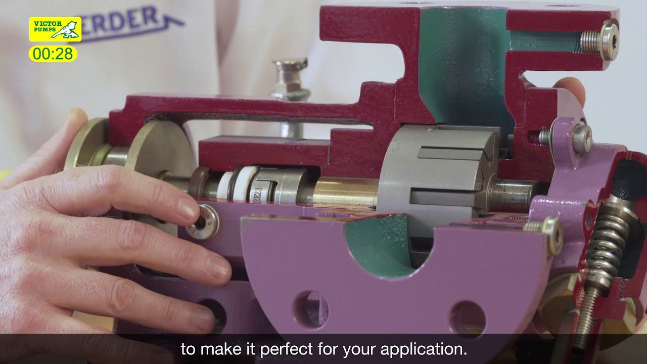 Victor Gear Pumps: it's housing, its drive shaft and its gear is as solid as you'll get!