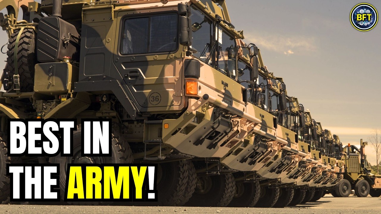 Top 10 Most Powerful Military Trucks in the World!