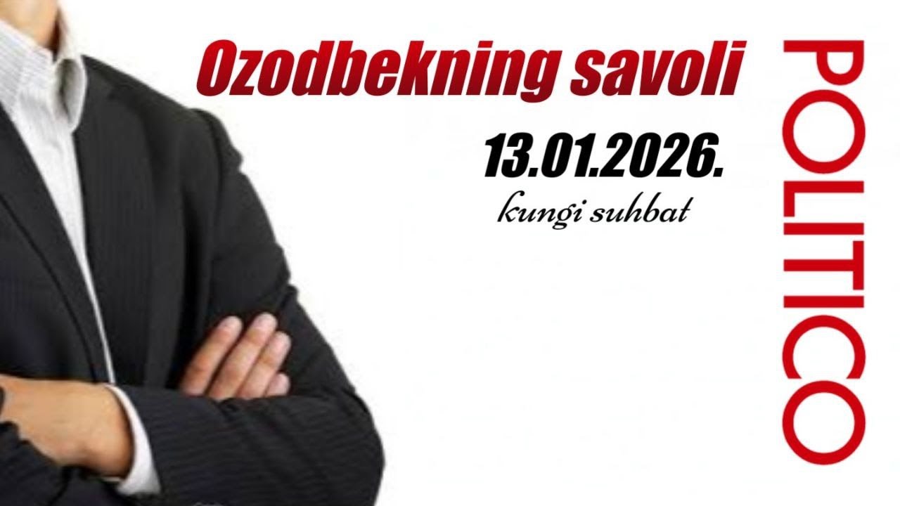 #OZODBEK #AKAMIZNI #SAVOLLARI 13.01.2026 kungi suhbatdan lavha