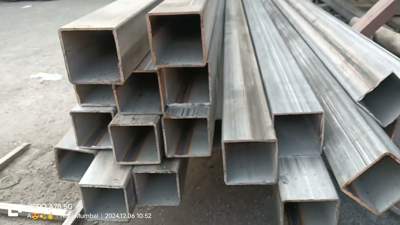 100×100×3mm  वेल्डेड पाइप के बारेमे  जानकारी पाइप सस्ते दाम में खरीदे l