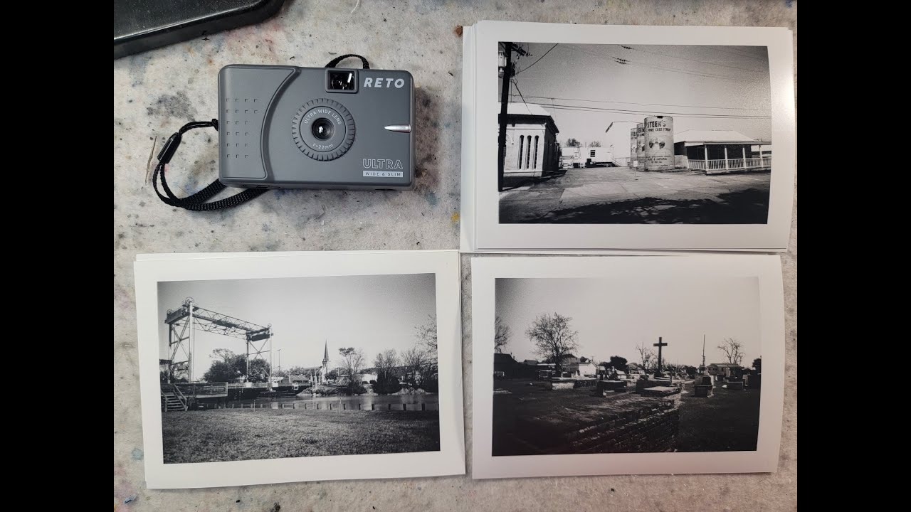 596) Reto 35mm Ultra Wide and Slim Camera Review and Darkroom Prints