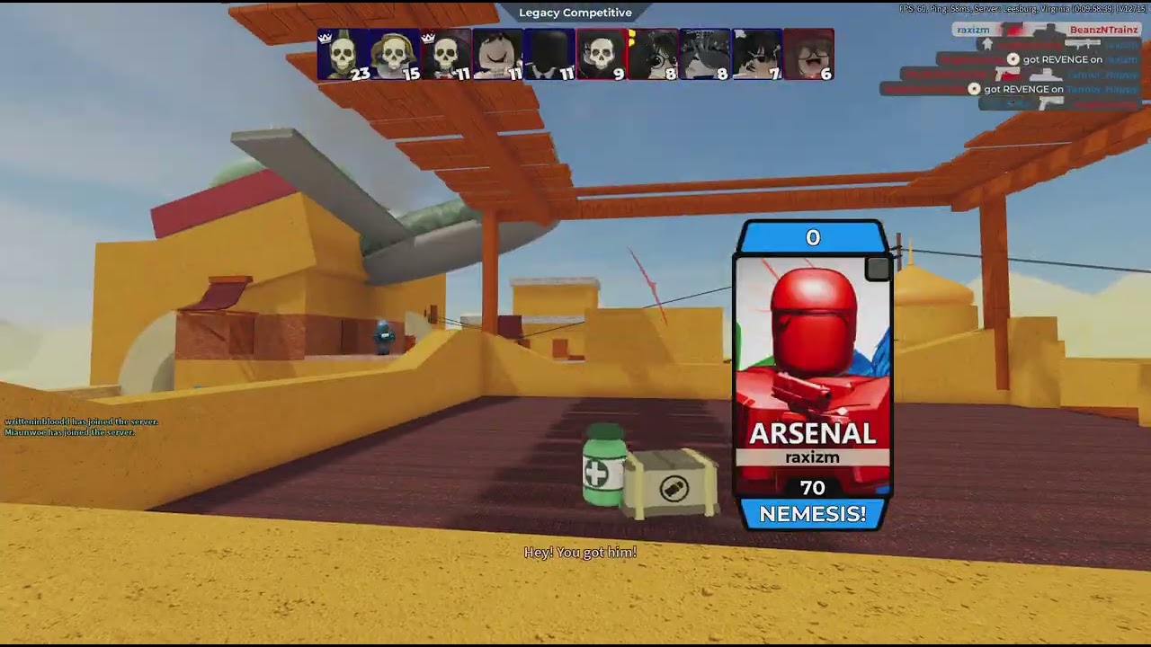 First vid/arsenal gameplay