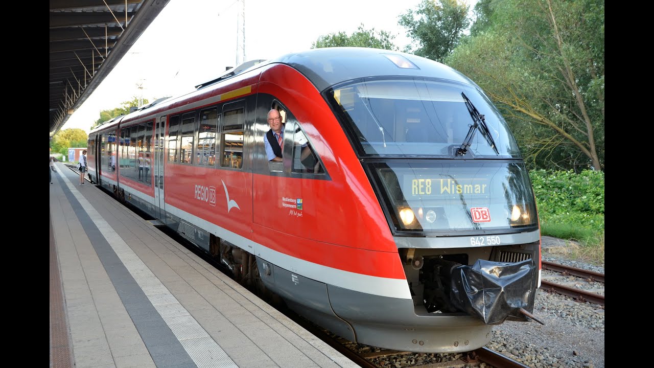 Führerstandsmitfahrt  RB 12 Rostock Hbf - Graal Müritz