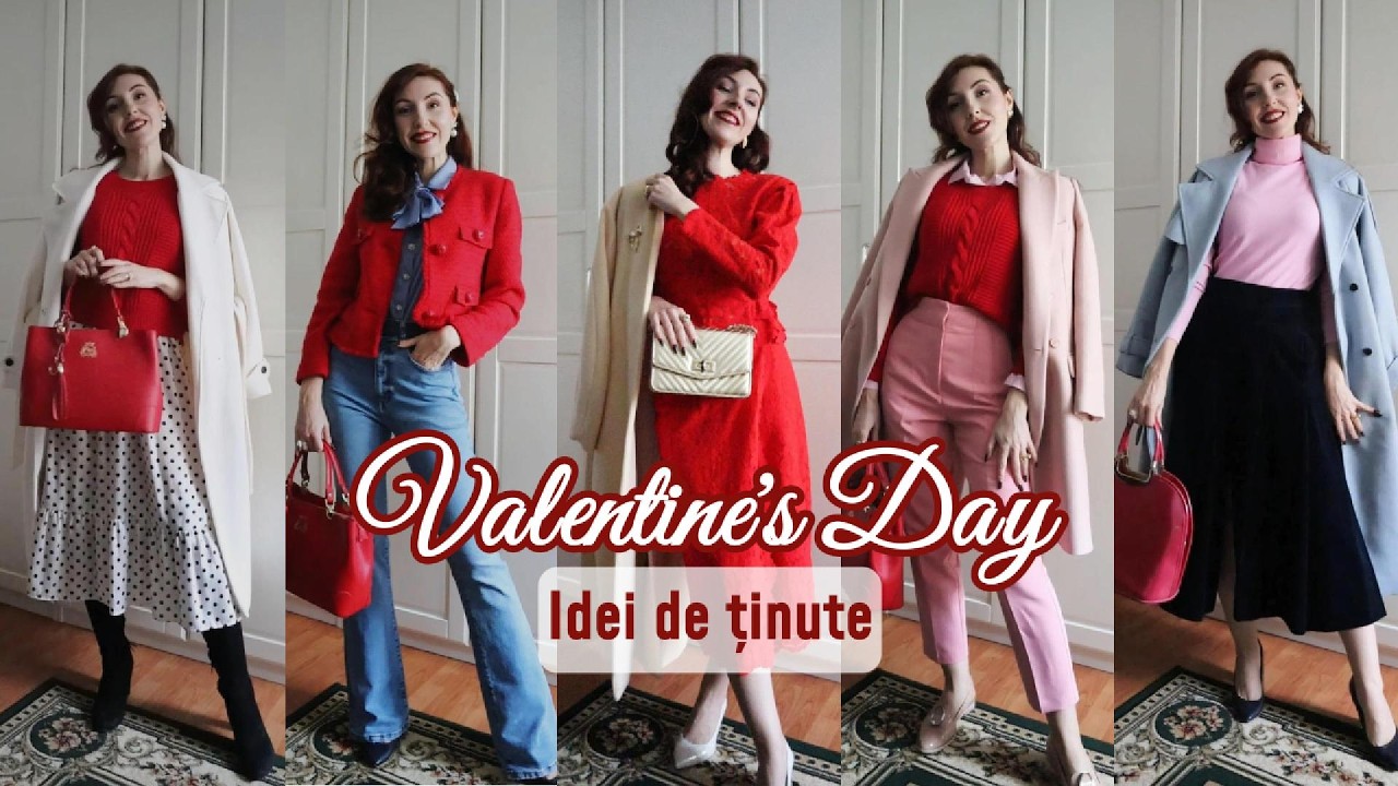 Valentine's Day ❤️ | 8 idei de tinute in ton cu iubirea | Andrada Ipate