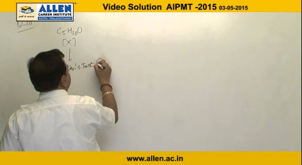AIPMT 2015 video solutions &ndash; Chemistry Q. No. 8,9,10 &ndash; AIPMT 2015 Q&A BY ALLEN
