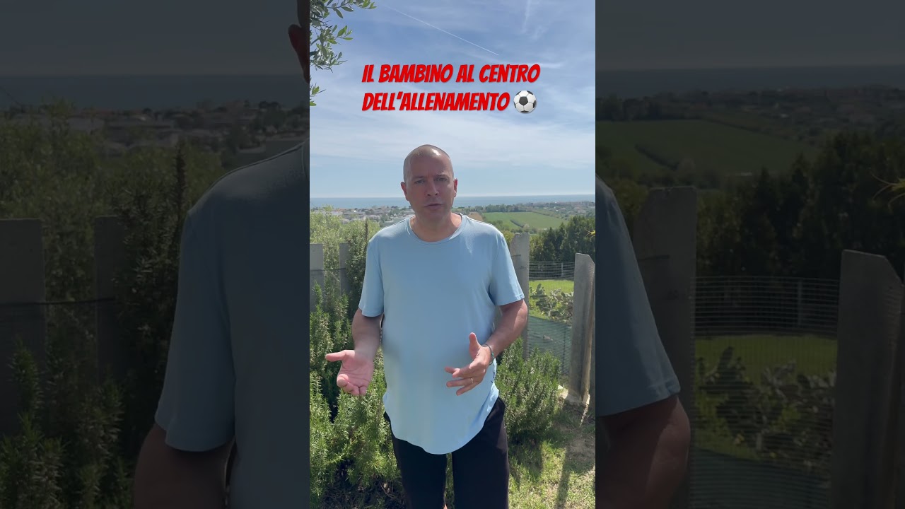 Il bambino al centro dell’ allenamento 