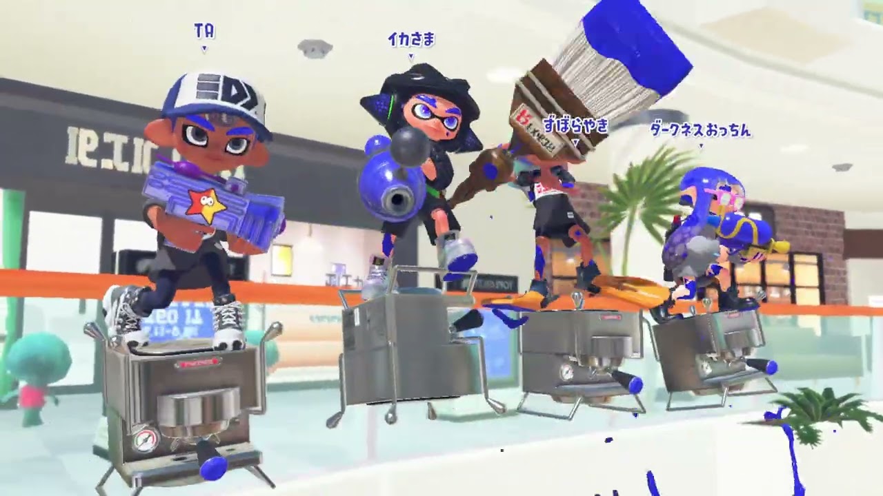 Nintendo Switch Online：Playtest Programを実施します。連続ゲーム小説【スプラトゥーン3】2795話、ガチヤグラ ステージ：ヤガラ市場、タラポートショッピングパー