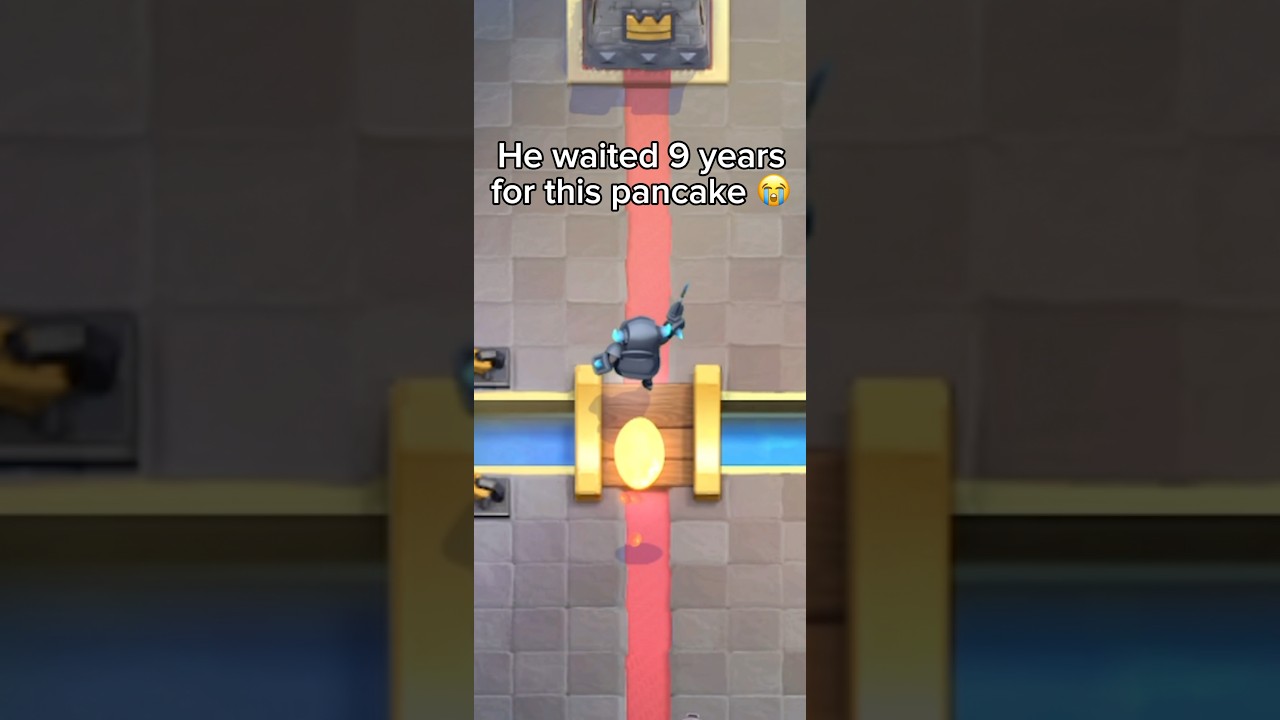 Mini pekka finally got his pancake! 🥞