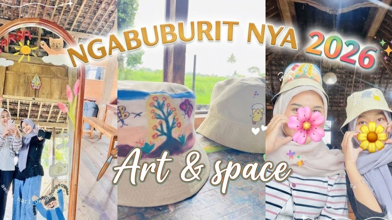 🎨BUKAN NGABUBURIT BIASA TERNYATA SESERU ITU MELUKIS DISINI 