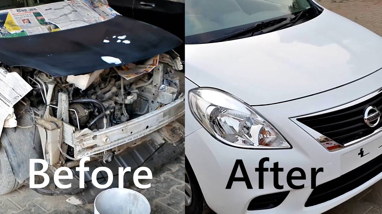 Rebuilding Accidental Nissan Sunny