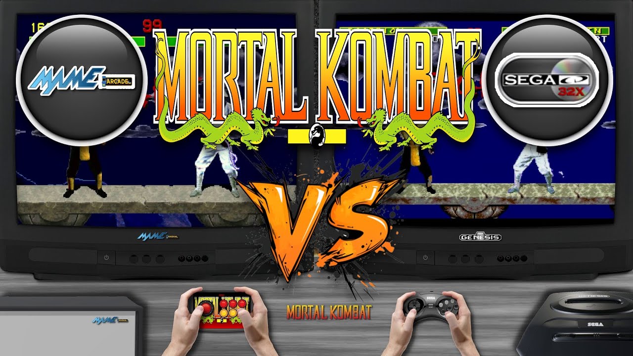 Mortal Kombat 🎮 Arcade vs Sega CD | Side-by-Side Comparison