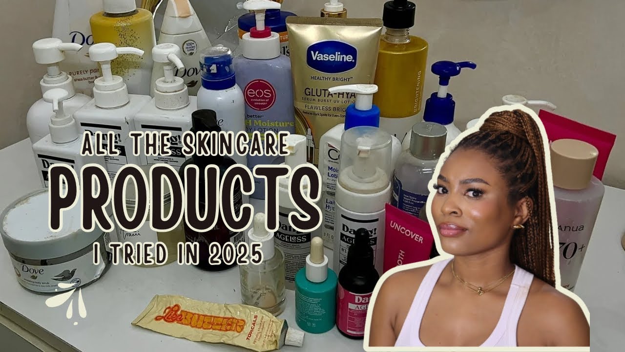 EVERY PRODUCT I FINISHED IN 2025| HONEST REVIEW | 2025 empties!! 30+ products 