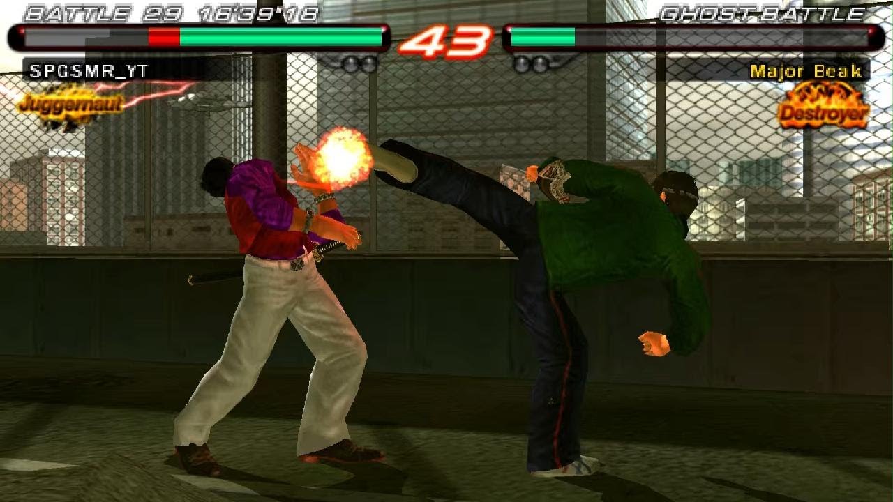 What tryhard this Baek is 😑🤣🤣🤣🫵🏼 (Tekken 6-PSP) on PS5*
