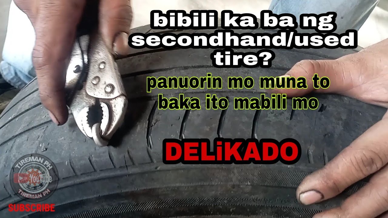 SECONDHAND/USED TIRE | Tireman PH