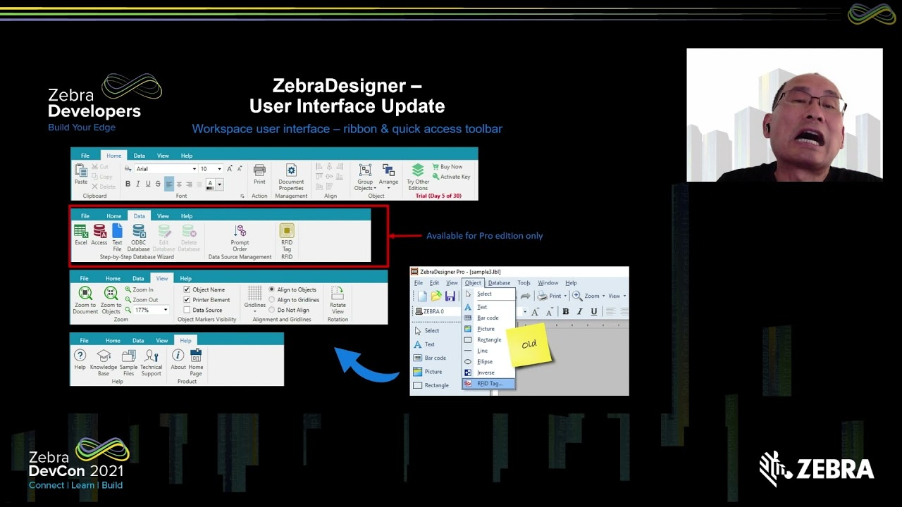ZebraDesigner для разработчиков | Zebra