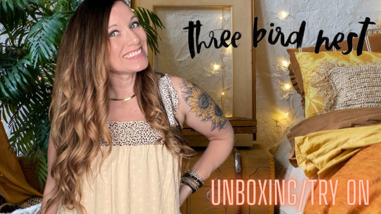 Three Bird Nest  l  BOHO CLOTHING Try On Haul