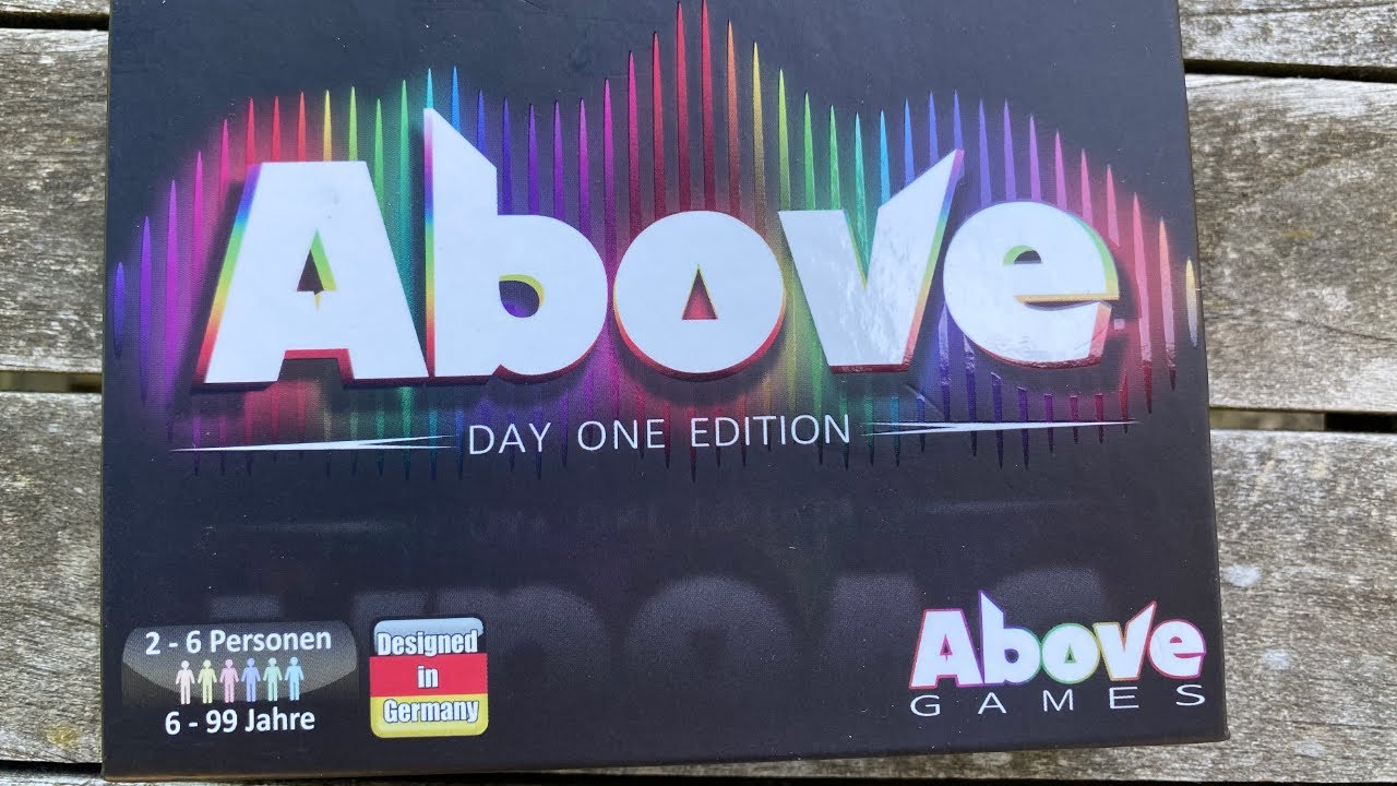 Above Kartenspiel - Spielerklärung auf Deutsch