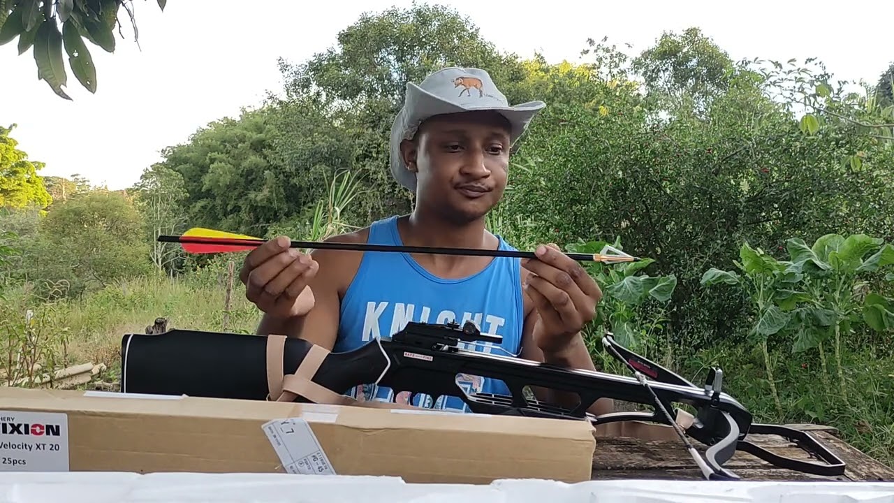 balestra crossbow de 150 libras e ponta de caça letal