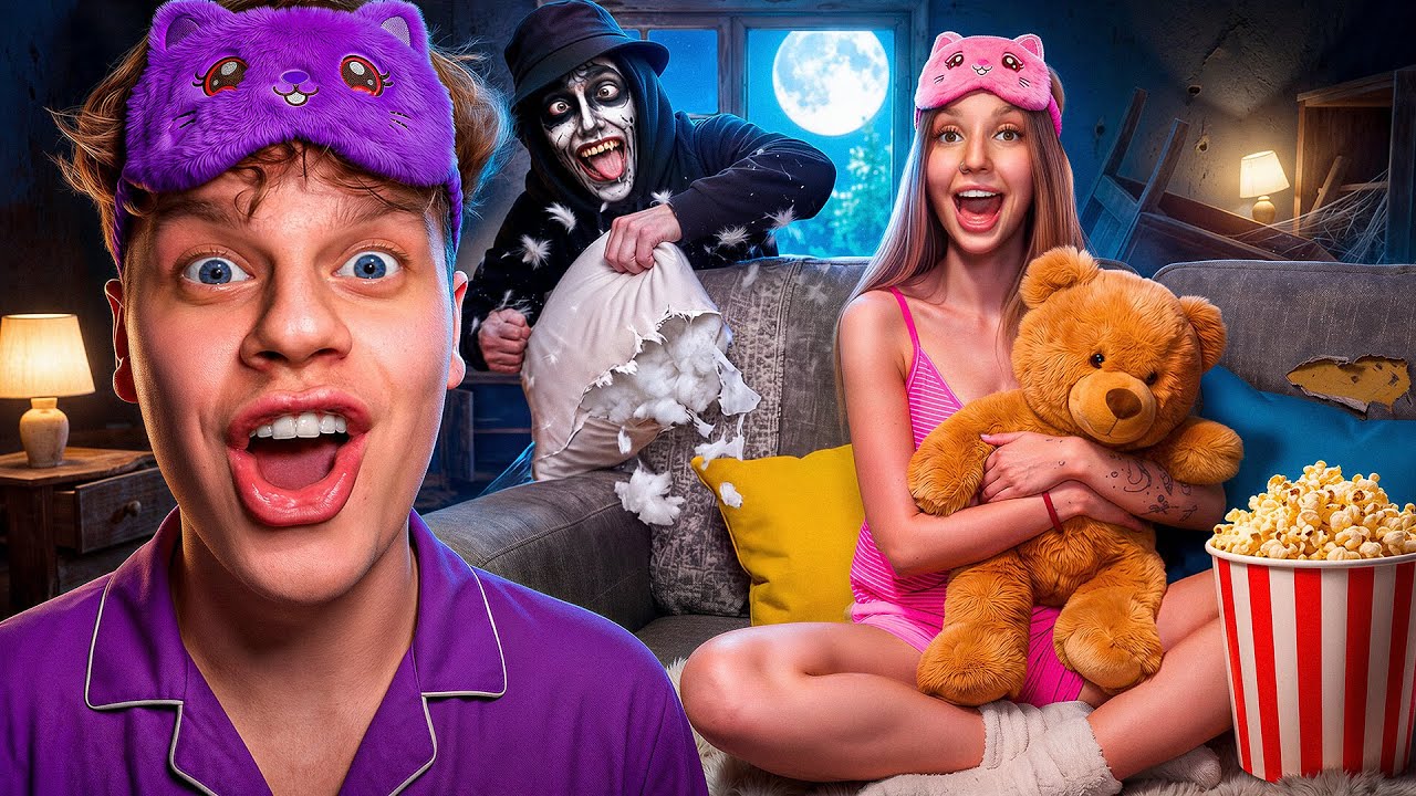 NIE MOŻEMY WYJŚĆ Z OPUSZCZONEGO DOMU przez Całą Noc!🤯🌙