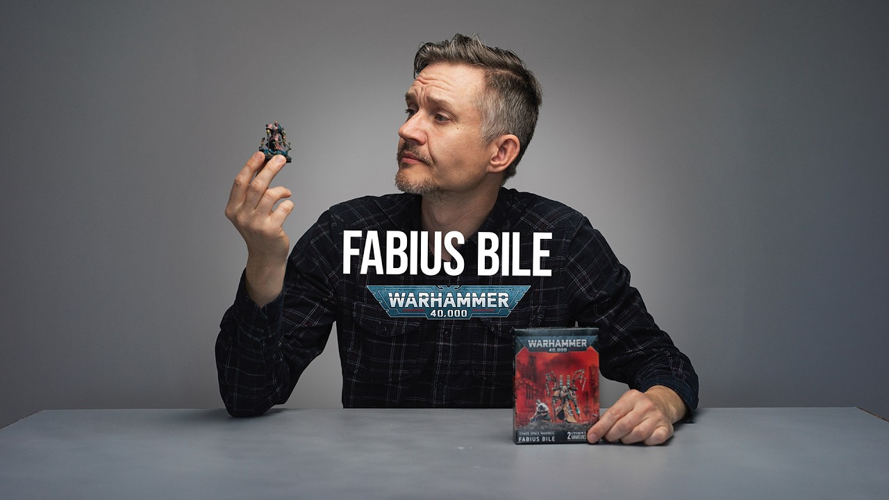 Learning about Warhammer 40k and then painting it - This one has a human flesh suit?
