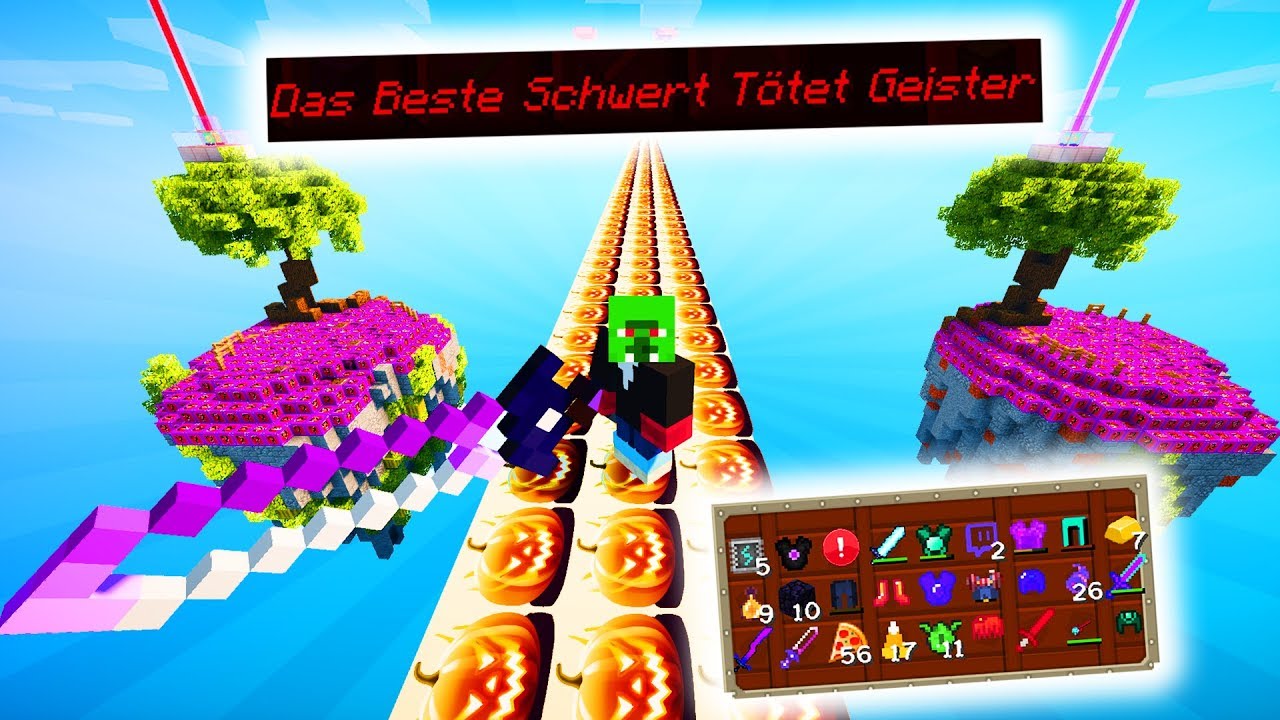 MÄCHTIGE GEISTERKLINGE WAFFE | HALLOWEEN LUCKY BLOCKS WALL