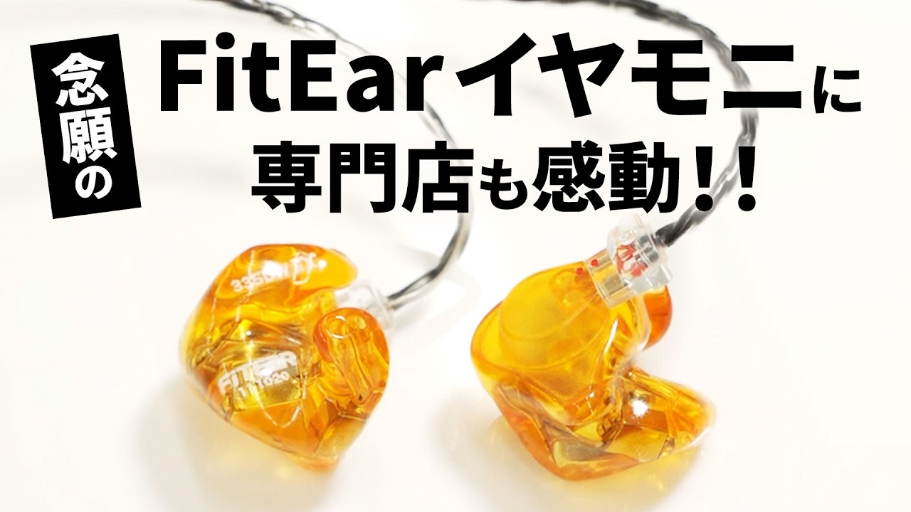 カスタムイヤモニ【Imarge Custom/MH335DWEX/Private333】を注文！FitEarの魅力とは？