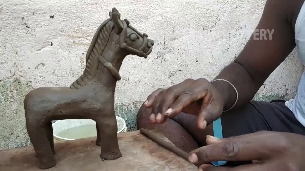 Clay Horse Making | Learn Pottery