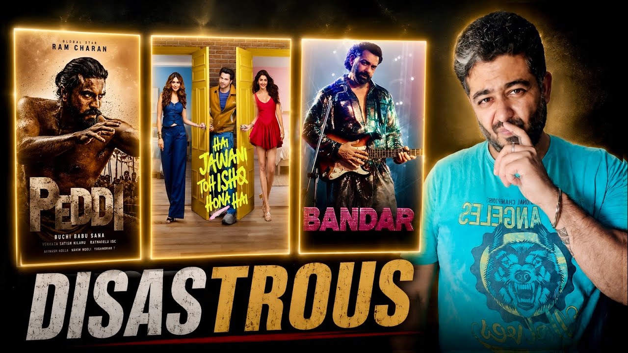 😡Bandar box office collection day 2, 🚀Hai Jawani Toh Ishq Hona Hai, He-Man, Peddi, Bhooth Bangla💰