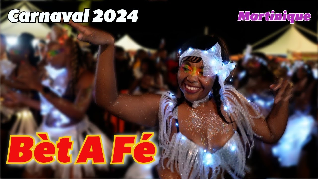 Carnaval Martinique La Bèt a Fé une parade Nocturne inoubliable