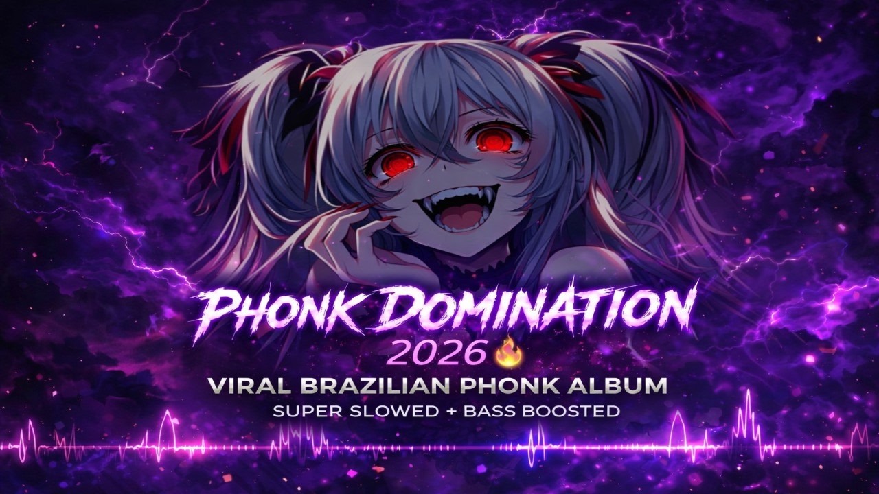 PHONK DOMINATION 2026 🔥 Viral Brazilian Phonk Album | Super Slowed + Bass Boosted