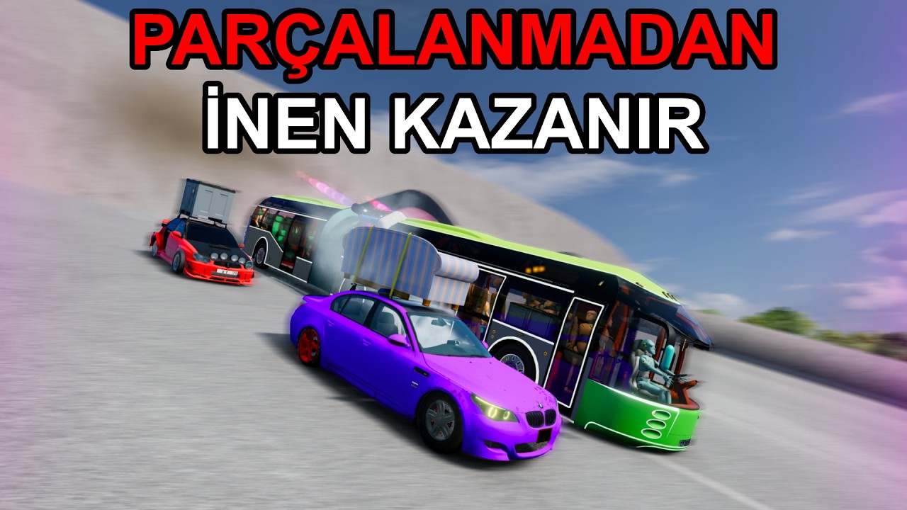 Rastgele Modifiye İle Dayanıklılık Testi! │Beam.ng Drive