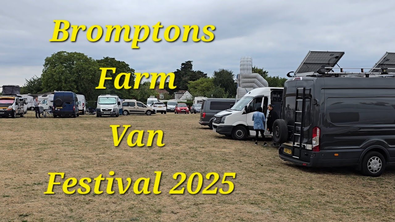 Bromptons Farm. What a wonderful van festival