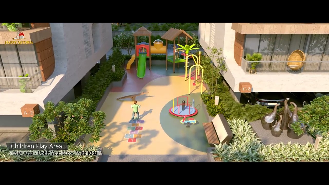Happy Astoria luxury 4BHK flats at Vesu Surat.