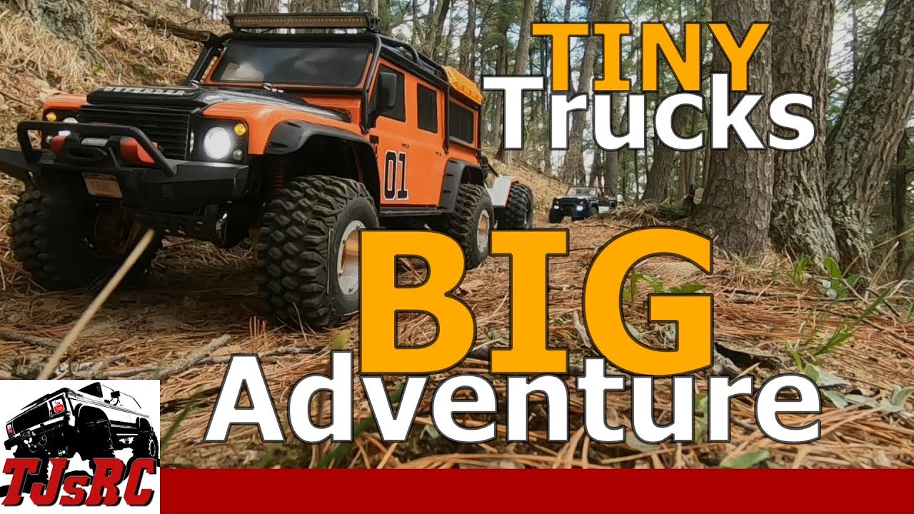 Tiny Trucks on a Big Adventure : TRX4 and  Gen8 Axe on the Ice Age Trail in New Hope, WI