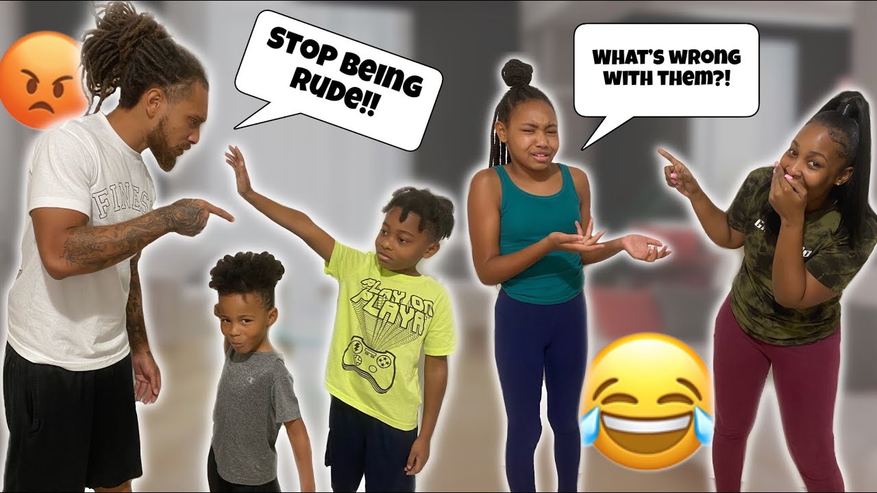DISRESPECTFUL KIDS PRANK ON DAD! *Hilarious*