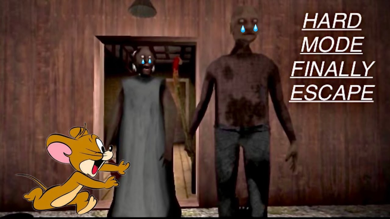 Granny chapter 2 finally escape in hard mode 😤😤😎