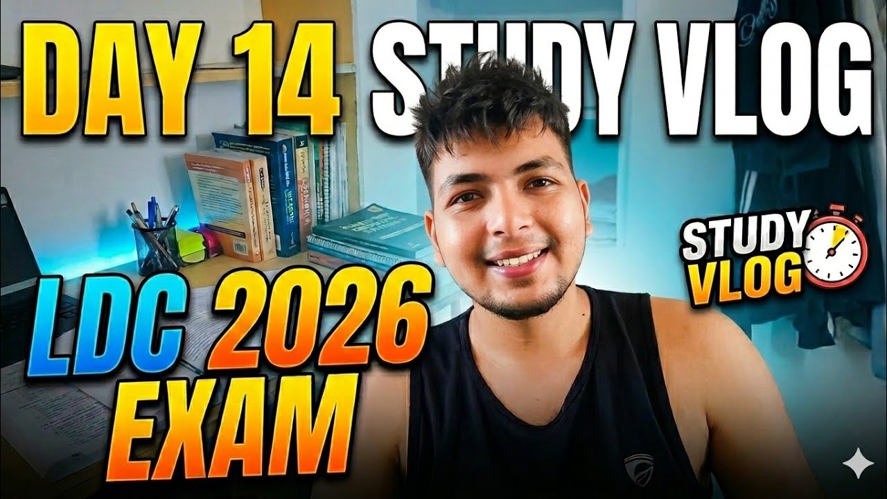 Title: Day 14: LDC 2026 Ke Saare Subjects Ek Saath Kaise Manage Karein? (Mera Daily Target)