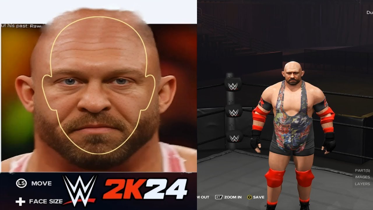 How to create Ryback in WWE 2K24