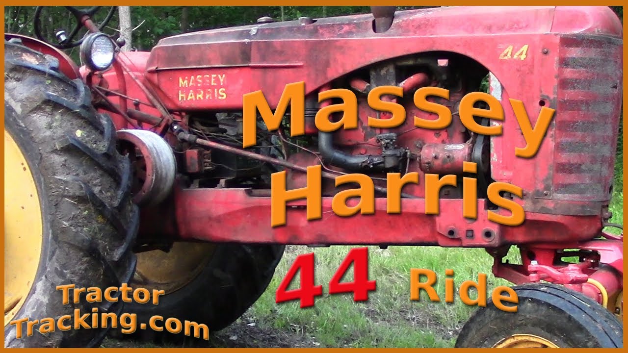 Massey Harris 44 takes a ride