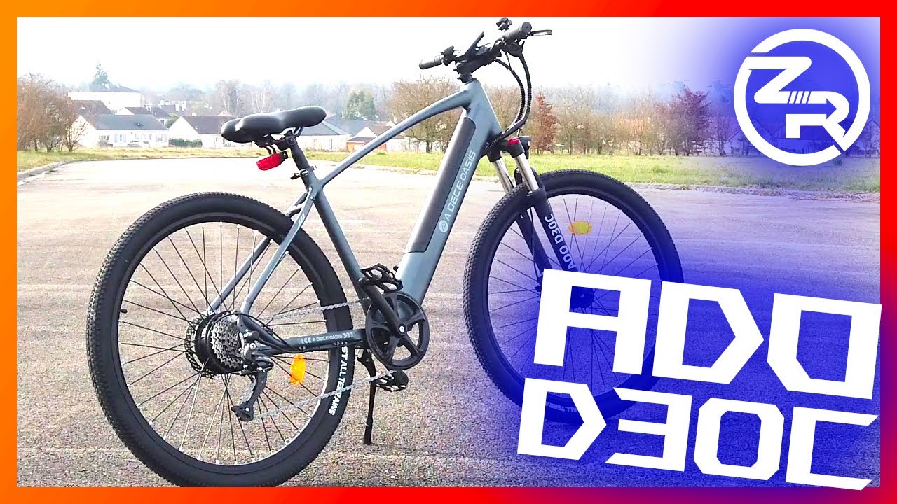 VTT &eacute;lectrique Ado D30C - super bien fini et ultra l&eacute;ger !